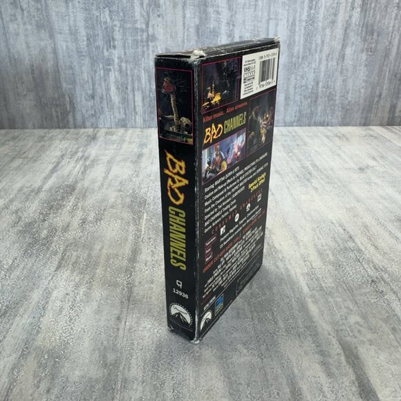 Bad Channels Full Moon Pictures VHS. RARE!!!   Horror/Zombie/Cult/Monsters - Picture 6 of 7